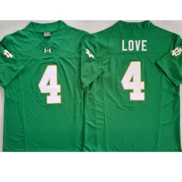 ✅Mens Kids Youths Jeremiyah Love Green Vapor Stitched Jersey - Picture 2 of 2